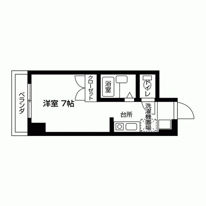 エンデバー武庫之荘IIの間取り