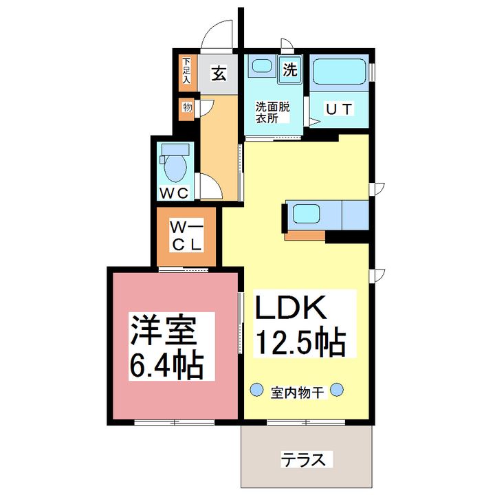 クリア灯明寺の間取り