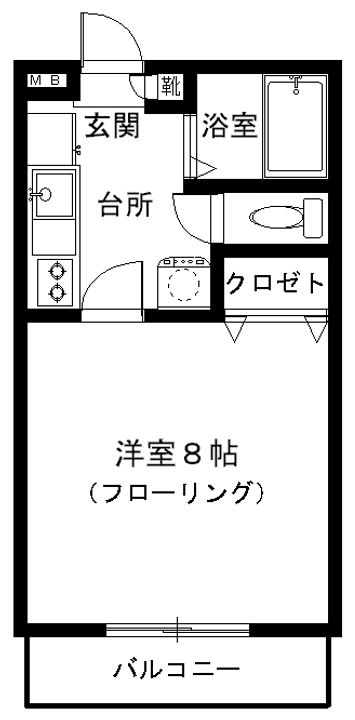 アビーロードの間取り