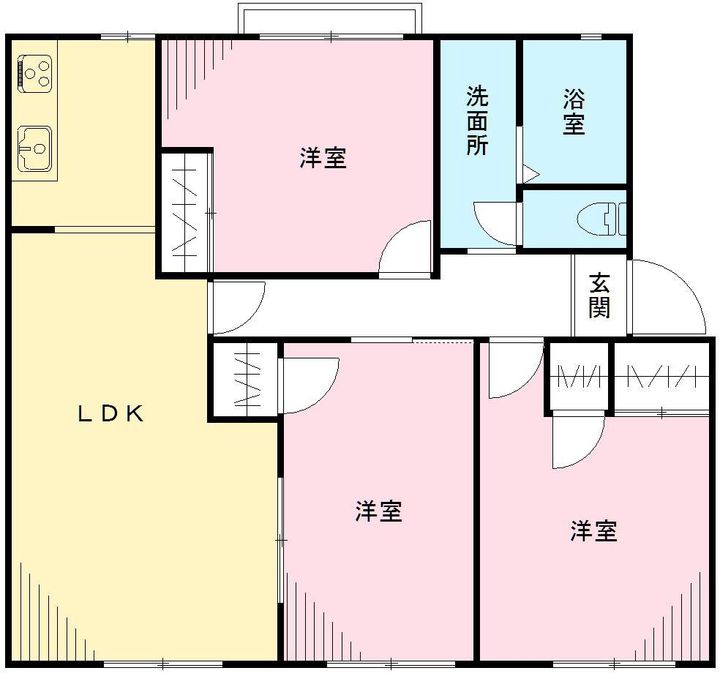 フレグランス井野の間取り