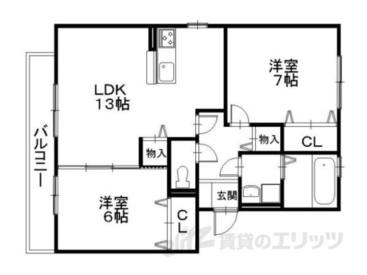 グレイスコートの間取り
