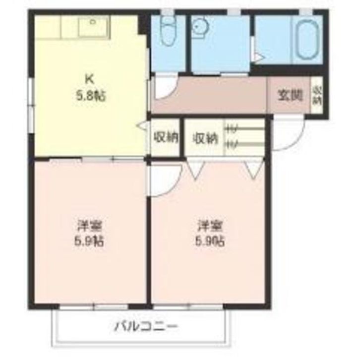 オークヒルズの間取り