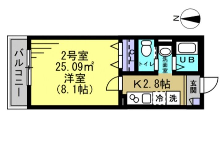 AJ新小岩NorthIIの間取り
