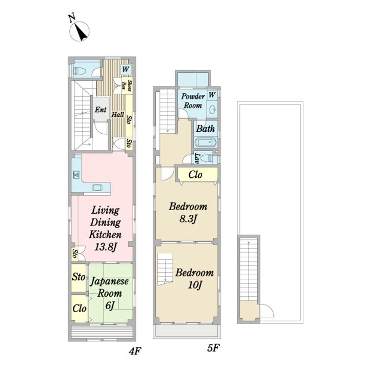 長尾ビルの間取り