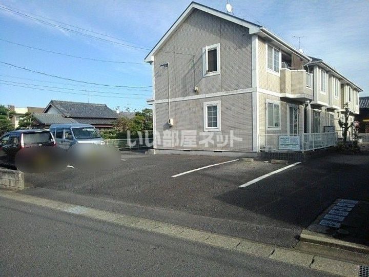 愛知県岡崎市森越町字城屋敷(アパート)の賃貸物件の地図