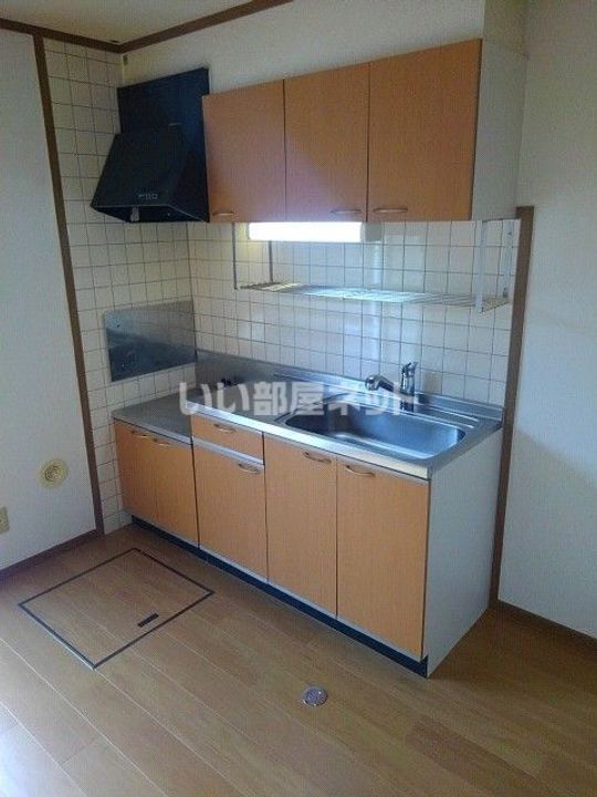 愛知県岡崎市森越町字城屋敷(アパート)の賃貸物件のキッチン