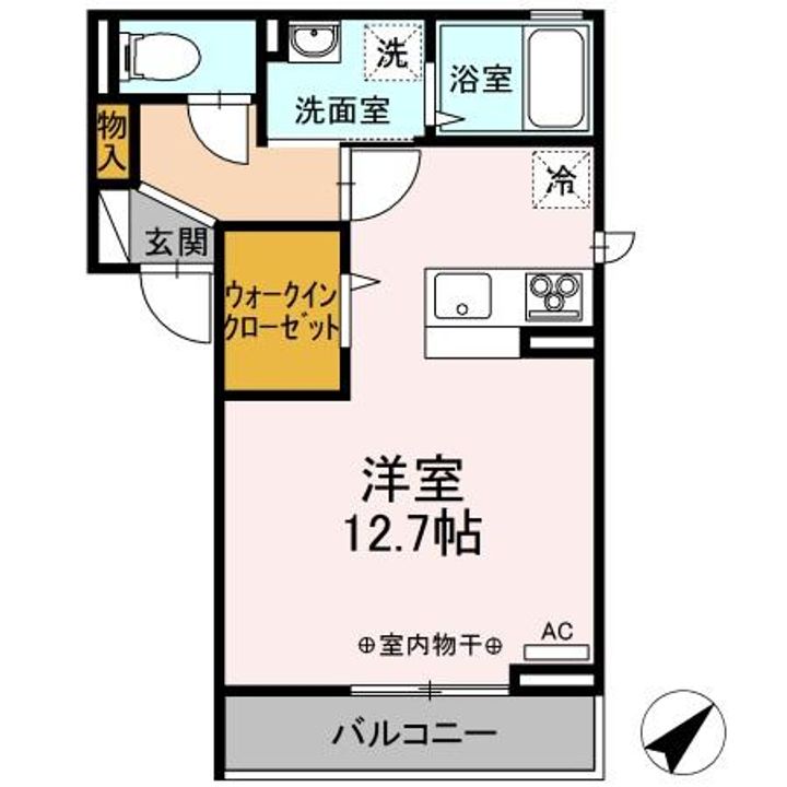 サニーサイドの間取り