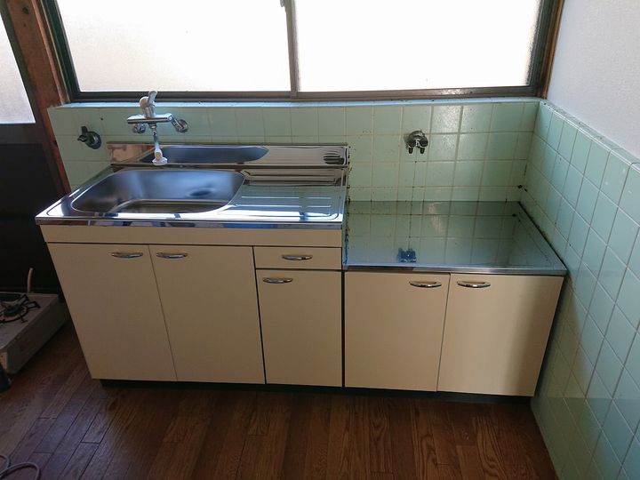 岡山県倉敷市大島(一戸建)の賃貸物件のキッチン