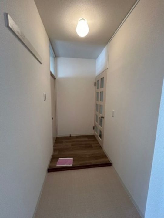 鈴が峰第5団地2号棟の玄関