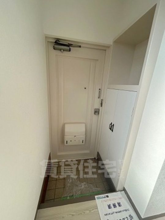 兵庫県西宮市甲子園九番町(マンション)の賃貸物件の玄関