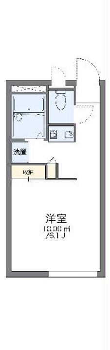 レオパレスサルードスの間取り