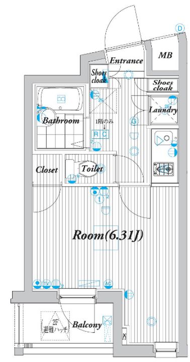 パレ・ホームズ西高島平の間取り