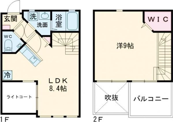 プレミアムアイランド上峰Vの間取り