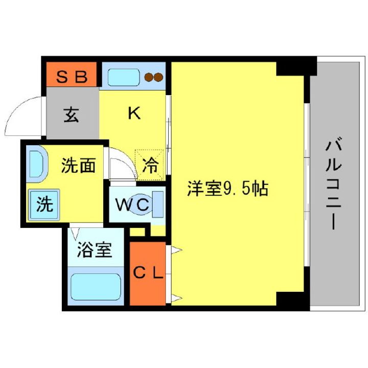 ウィスタリア京橋の間取り