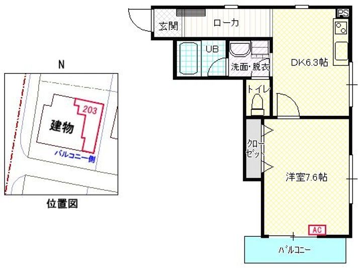 セイントワークスの間取り