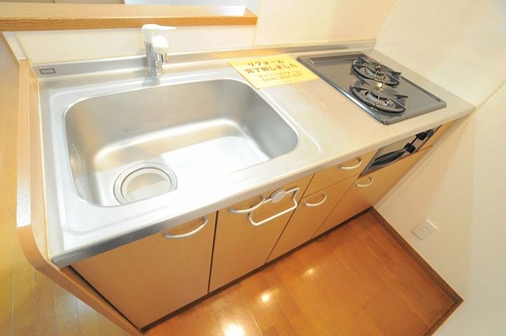 神奈川県川崎市中原区新城(マンション)の賃貸物件のキッチン
