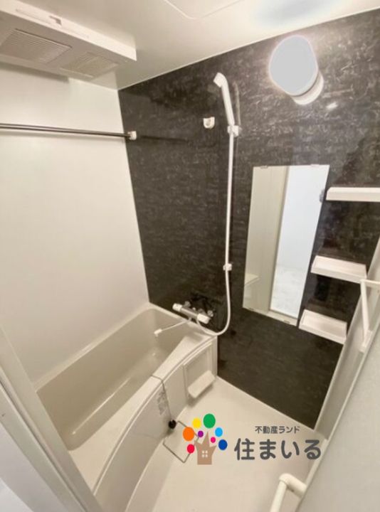 愛知県名古屋市天白区古川町の賃貸マンションの風呂