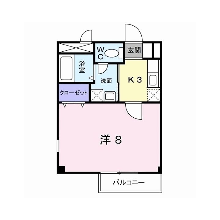 アウロ-ラ02Jの間取り