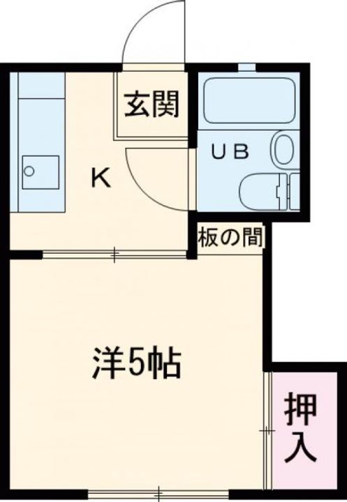 サンクス渡里の間取り