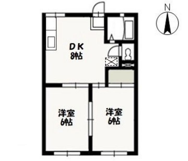 メゾン・ド・Yukiの間取り