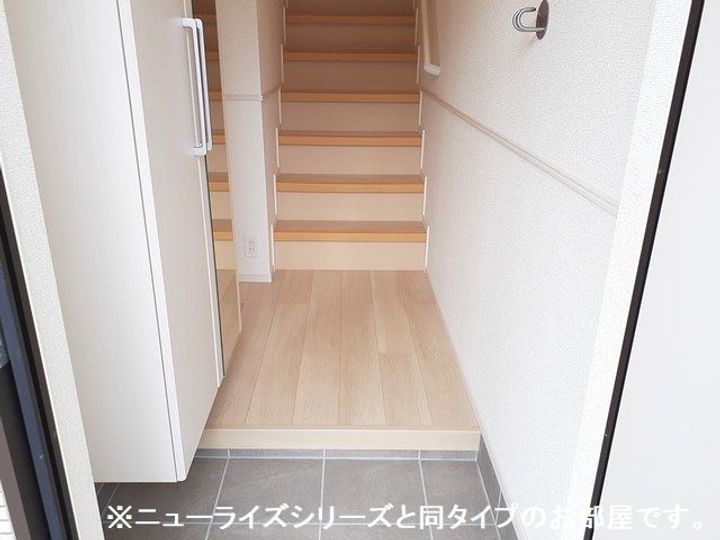 茨城県水戸市石川3(アパート)の賃貸物件の玄関