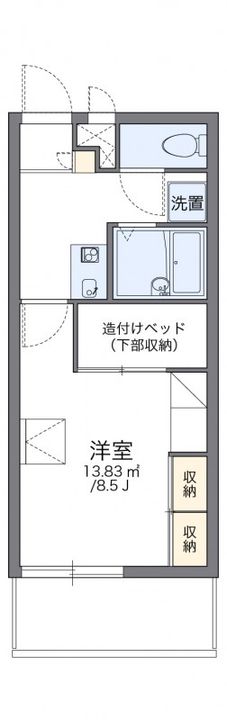 沖縄県那覇市小禄3(マンション)の賃貸物件の間取り