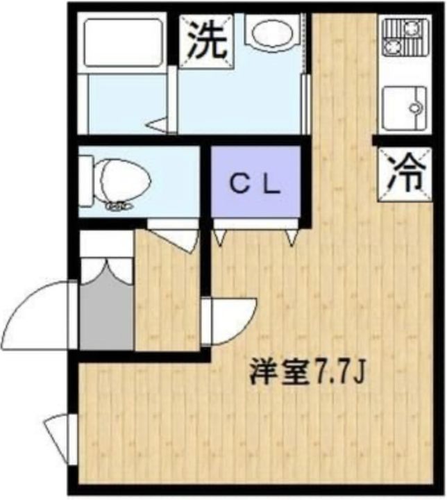 東京都荒川区南千住5(マンション)の賃貸物件の間取り