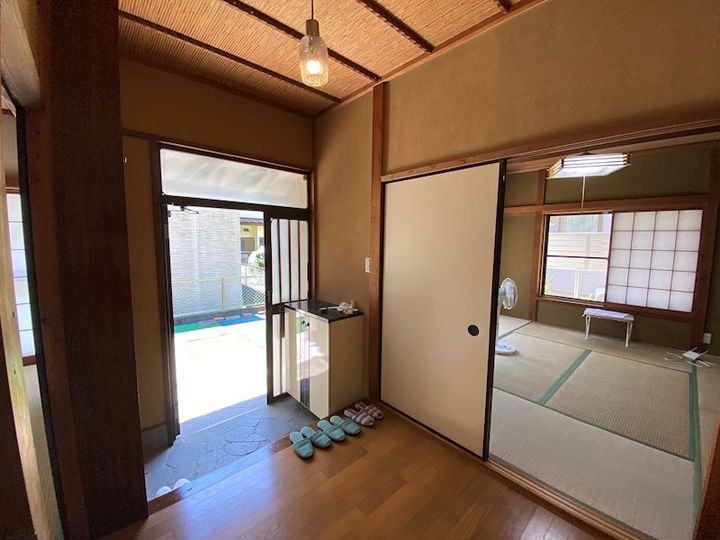 神奈川県中郡大磯町大磯(一戸建)の賃貸物件の玄関