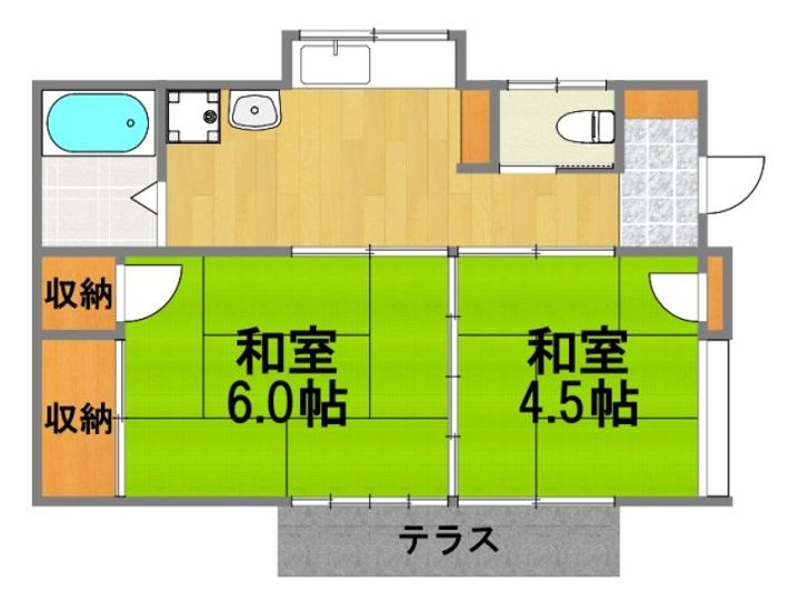 東京都あきる野市瀬戸岡(一戸建)の賃貸物件の間取り