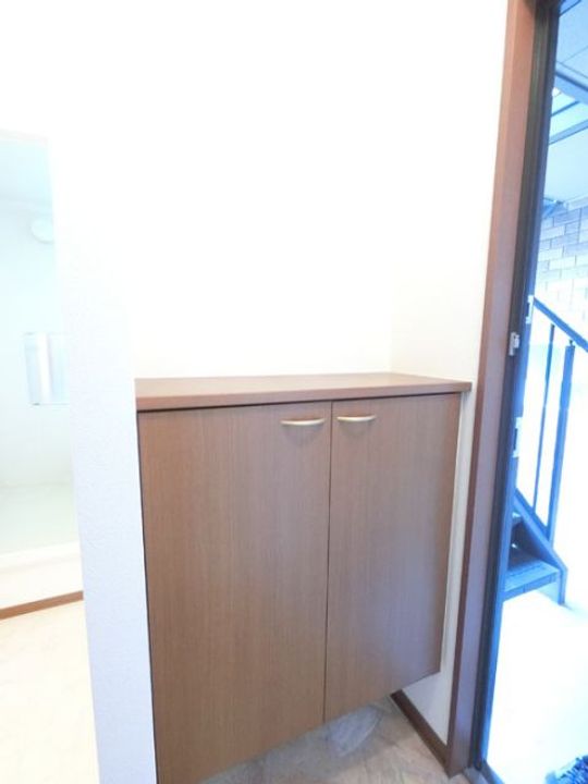 栃木県足利市堀込町(アパート)の賃貸物件の玄関