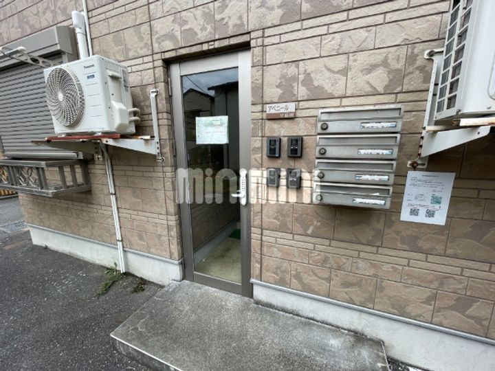 アベニール早稲田の地図