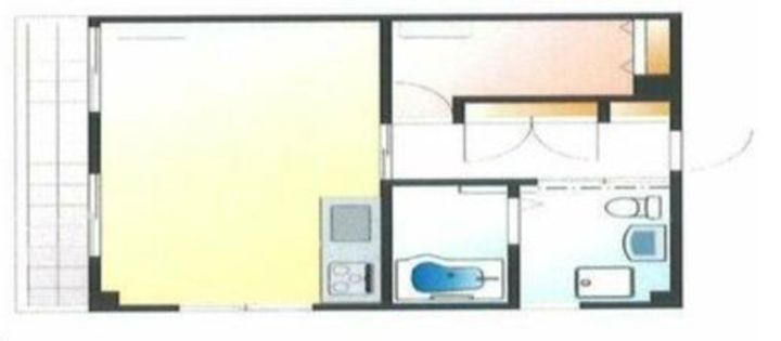 山水ハイム元麻布の間取り