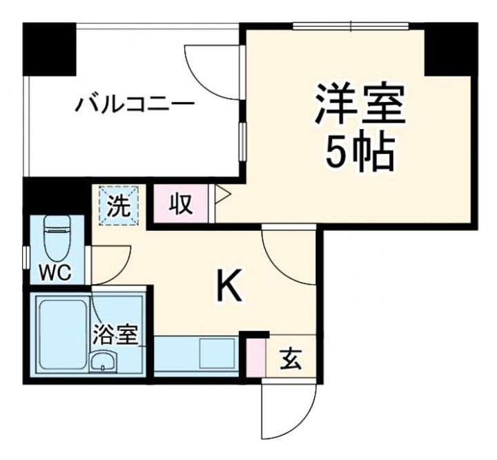 てぃだ横浜の間取り