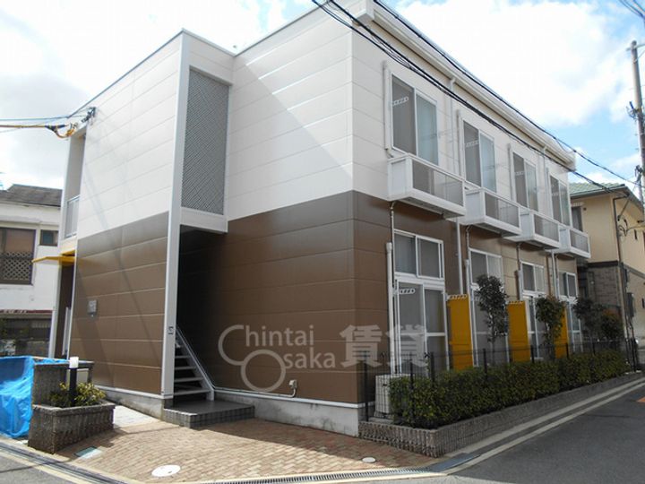 大阪府豊中市熊野町2(アパート)の賃貸物件の地図