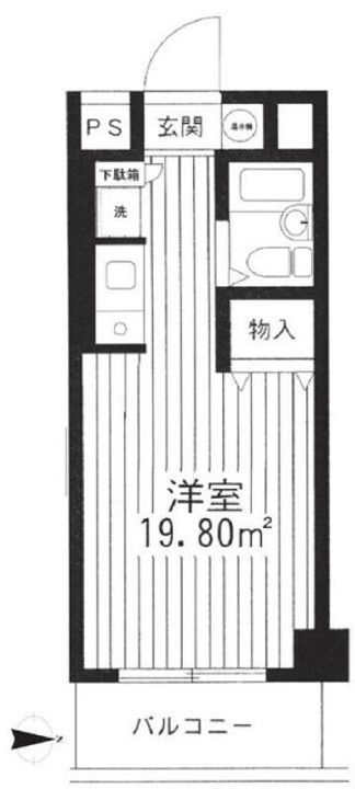 マーベラスパレスの間取り
