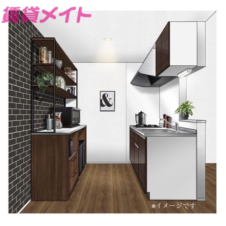 LECOCON四日市VIIIのキッチン