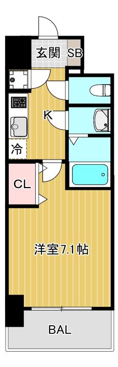 セレニテ京橋クレアの間取り