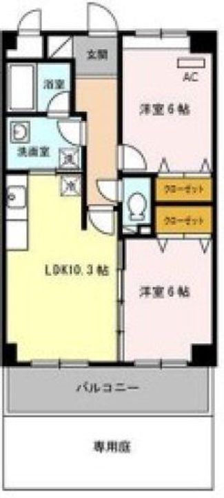 ヌカタコルンイーストの間取り