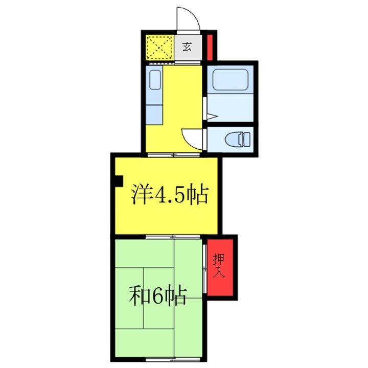 野手ビルの間取り