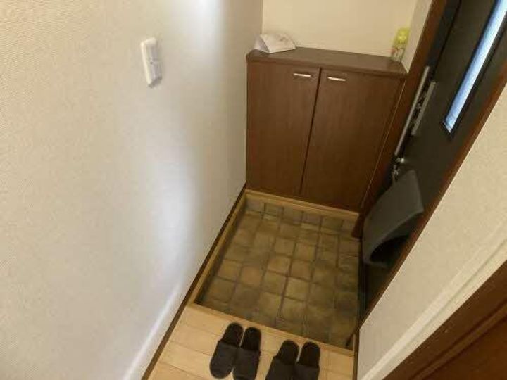富山県富山市婦中町下轡田(アパート)の賃貸物件の玄関