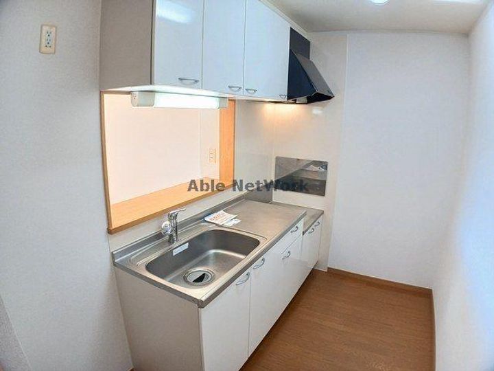 岐阜県岐阜市粟野西4(アパート)の賃貸物件のキッチン