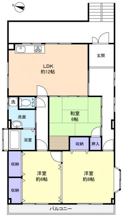 蛯原ビルの間取り