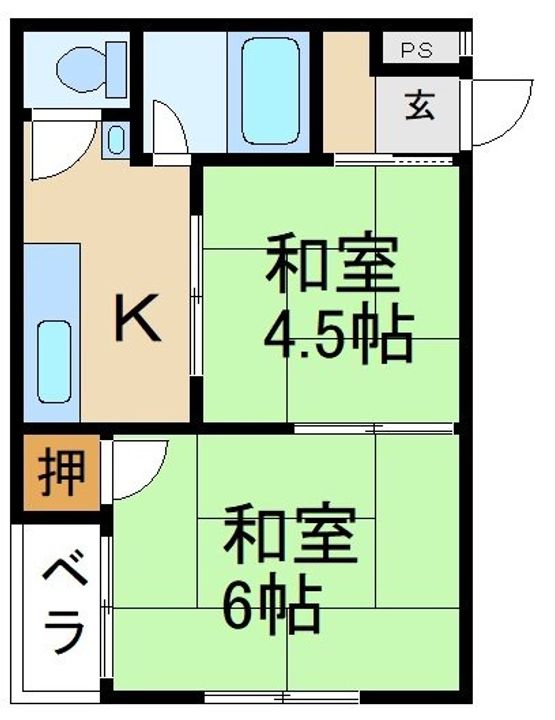 ジャーマンハイツ黒川の間取り