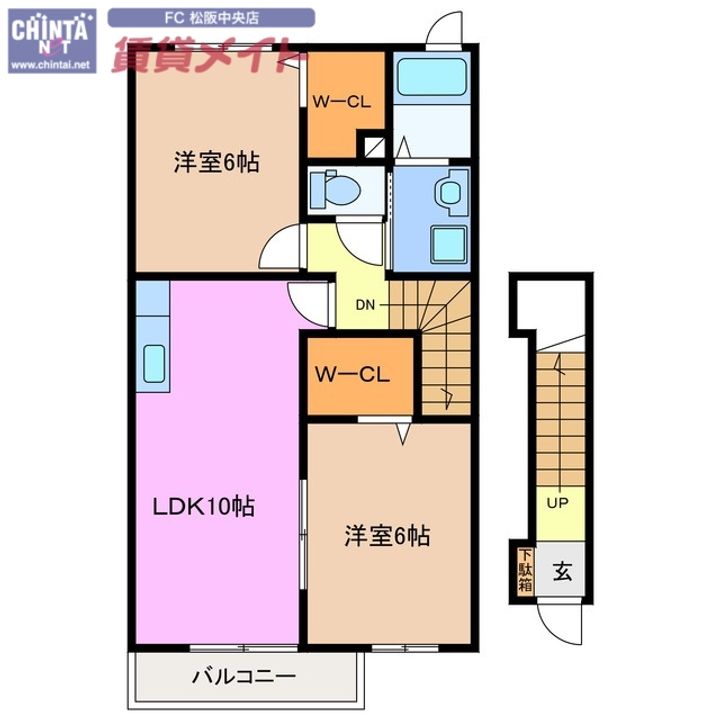 コージー グローヴIIの間取り
