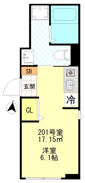 FERIO三河島の間取り