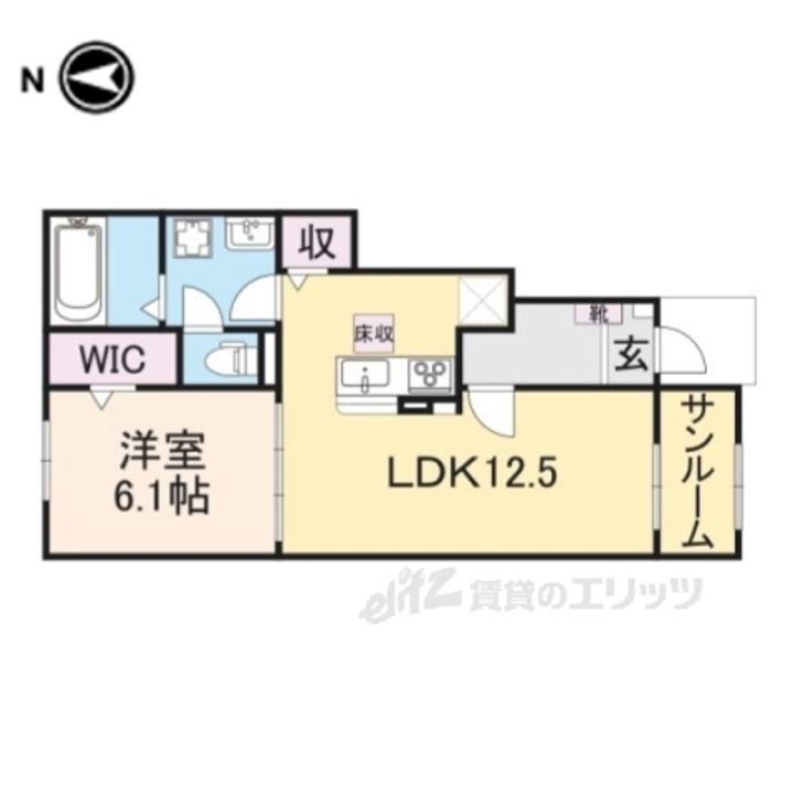 サンリットガーデンの間取り
