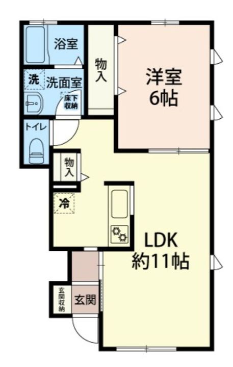 ボヌールの間取り