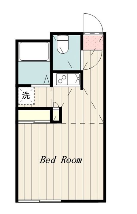 レオパレスコーポテラダ(13933)の間取り