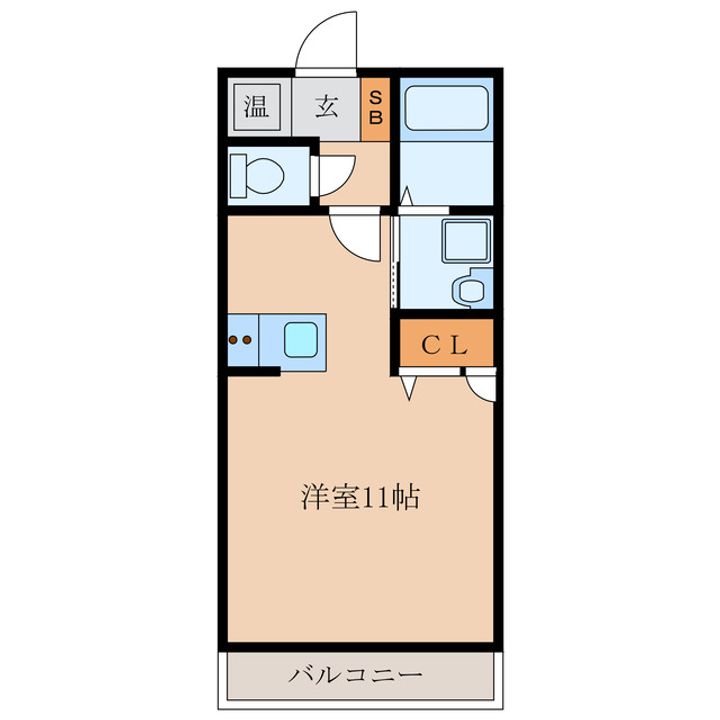 サンシェルテの間取り