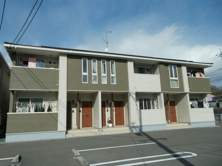 広島県福山市加茂町字八軒屋(アパート)の賃貸物件の外観